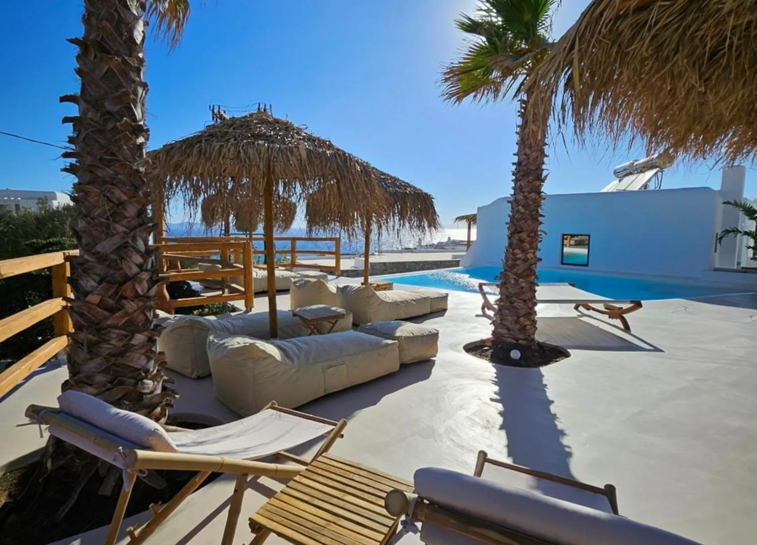 Elli Tropical Luxury Suites Sunset-Infinity Pool- Sea Side-Near Center Parking Mykonos Town